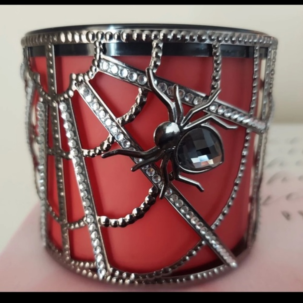 Spider Web Candle Holder